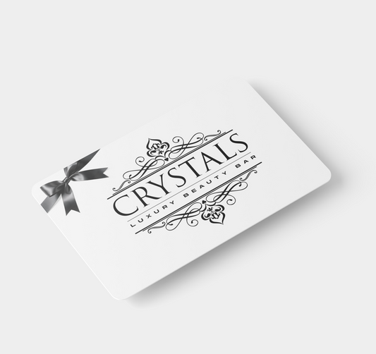 Crystals luxury beauty bar gift card