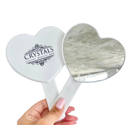 Heart shaped mirror