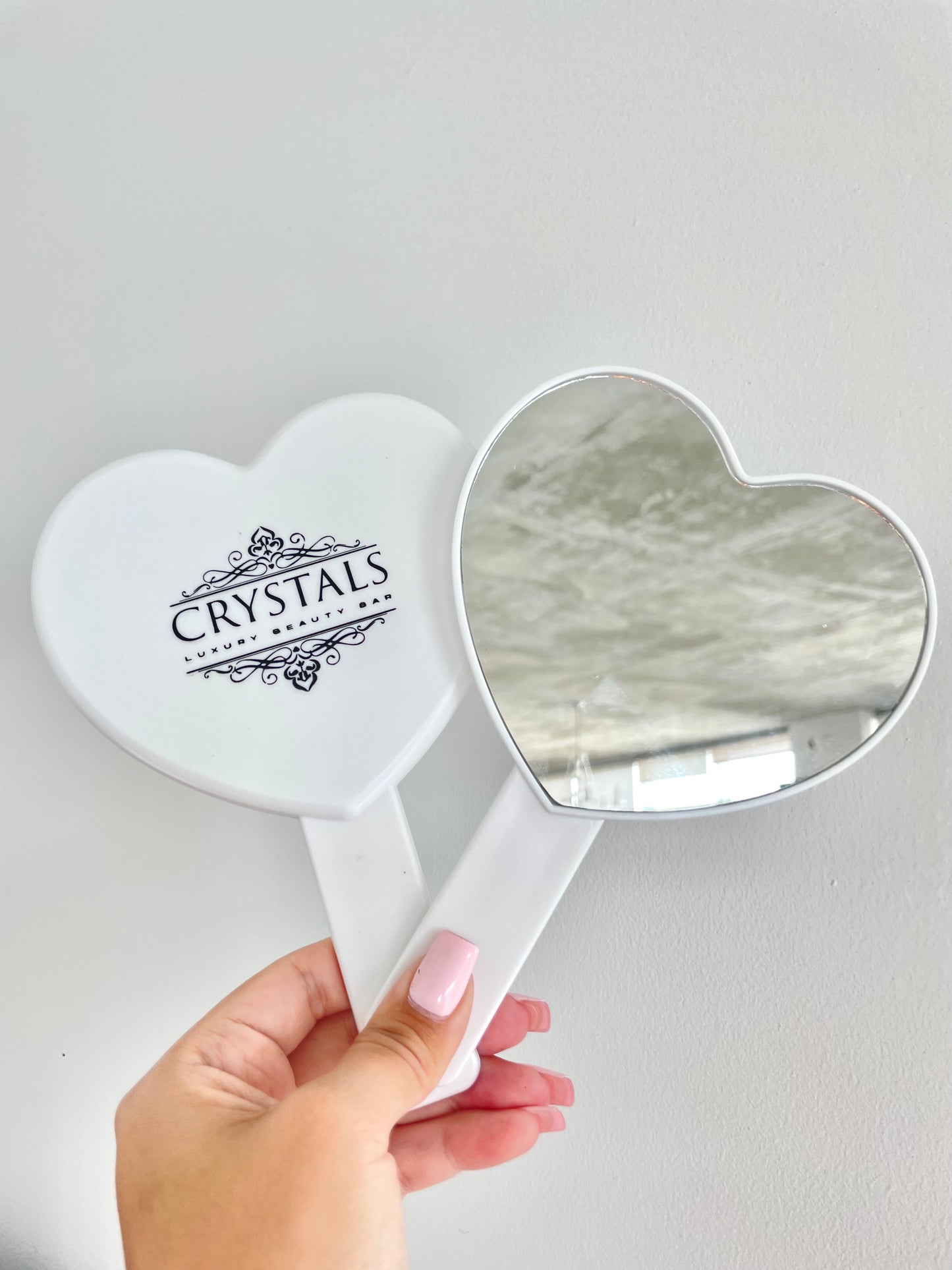 Heart shaped mirror